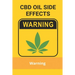 CBD Oil Side Effects: Warning: Cannabis/Cbd Oil-Infused Drinks