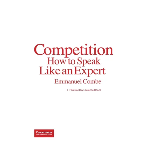 Competition: How to Speak Like an Expert