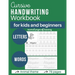 Cursive handwritting workbook for kids and beginners: Writing Practice Book Letters, Master letters and words Animal theme 78 pages