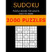 Sudoku with 2000 puzzles: Sudoku puzzle book for adults easy to insan