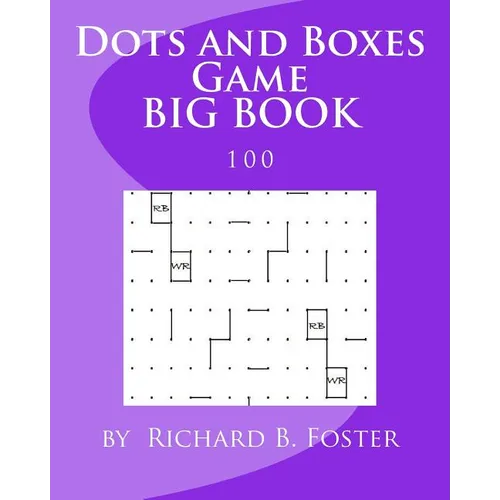 Dots and Boxes Game BIG BOOK: 100