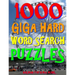 1000 Giga Hard Word Search Puzzles: Fun Way to Improve Your IQ