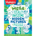 Mega Totally Awesome Hidden Pictures Puzzles: Big Puzzle Book with Over 300 Hidden Objects Scenes and Puzzle Games for Kids with Dinosaurs, Robots and