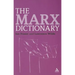 The Marx Dictionary