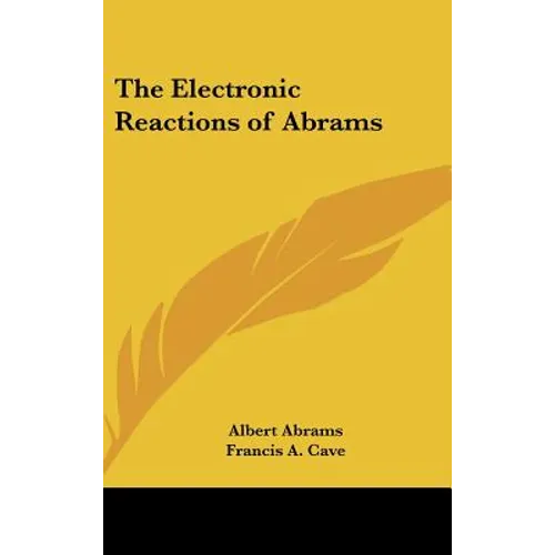 The Electronic Reactions of Abrams