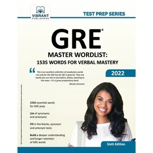 GRE Master Wordlist: 1535 Words for Verbal Mastery
