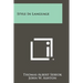 Style In Language