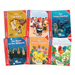 Jolly Phonics Folktales Red Readers (Level 1) Complete Set (1-6): In Print Letters (American English Edition)
