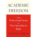 Academic Freedom: From Professional Norm to First Amendment Right
