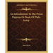 An Introduction To The Prisse Papyrus Or Book Of Ptah-hotep