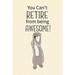 You Can't Retire from Being Awesome: Retirement Gift for Coworker, Gifts for Otter Lovers, Otter Notebook, Animals Notebook, Memory Notebook