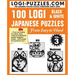 100 LOGI Black & White Japanese Puzzles: Easy to Hard