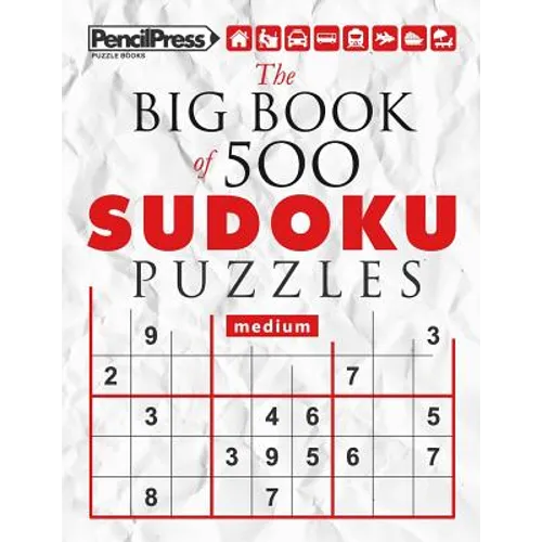 The Big Book of 500 Sudoku Puzzles Expert (with answers)