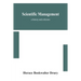 Scientific Management; A History And Criticism