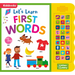 27-Button Sound Book Let's Learn First Words