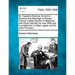 Dr. Cashel's Divorce. an ACT to Dissolve the Marriage of Rowan Francis Cashel Doctor of Medicine with Emily Harriett His Now Wife and to Enable Him to
