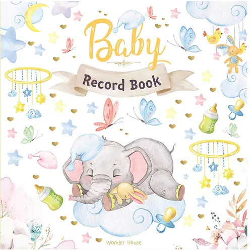 Baby Record Book: Newborn Journal for Boys and Girls to Cherish Memories and Milestones (Ideal Gift for Expecting Parents and Baby Shower)
