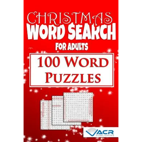 Christmas Word Seach: 100 Word Puzzles