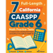 7 Full-Length California CAASPP Grade 6 Math Practice Tests: A Complete Guide to Building Math Mastery and Excelling on the California CAASPP Test