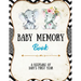 Baby Memory Book: Baby Memory Book: Special Memories Gift, First Year Keepsake, Scrapbook, Attach Photos, Write And Record Moments, Journal