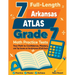 7 Full-Length Arkansas ATLAS Grade 7 Math Practice Tests: Your Path to Confidence, Mastery, and Top Scores on the Arkansas ATLAS Exam