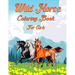 Wild Horse Coloring Book For Girls