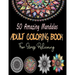 50 Amazing Mandalas Adult coloring Book For Stress Relieving