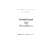 Mental Health and Mental Illness