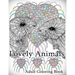 Lovely Animals: Coloring Book: Adult Coloring Book for Relax