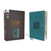 Nasb, Thinline Bible, Leathersoft, Teal, Red Letter Edition, 2020 Text, Comfort Print