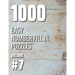 1000 Easy Number Fill In Puzzles Volume #7
