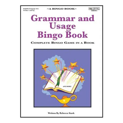 Grammar and Usage Bingo Book: Complete Bingo Game In A Book