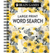 Brain Games - Large Print Word Search (Floral)