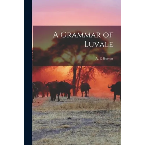 A Grammar of Luvale