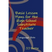 Basic Lesson Plans for the High School Substitute Teacher