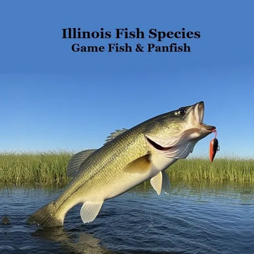 Illinois Game Fish and Panfish Species Kids Book: Great Book About the Different Types of Fish in Illinois