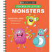 Brain Games - Sticker by Letter: Monsters + Jokes