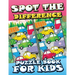Spot the Difference Puzzle Book for Kids