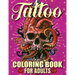Tattoo Coloring Book For Adults: Awesome and Relaxing 107 pages Tattoo Coloring book Gift for Men and Women featuring Snake Tattoo, Sugar Skulls, Anim
