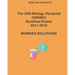 The USA Biology Olympiad Semifinal Exams 2011 - 2015 Worked Solutions