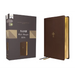 Nasb, Wide Margin Bible, Leathersoft, Brown, Red Letter, 1995 Text, Comfort Print