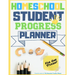 Homeschool Student Progress Planner: A Resource for Students to Plan, Record & Track their Homeschool Subjects and School Year: For One Student