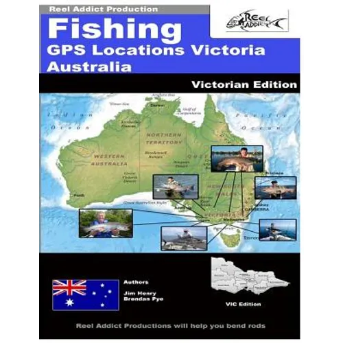 Fishing GPS Locations Victoria Australia: GPS Markers Fishing Australia