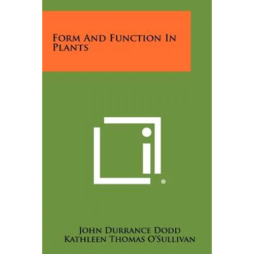 Form and Function in Plants