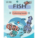 Fish coloring book: - youth and adult fishing Coloring book -Fun time Coloring activity for Kids teenager and adults.