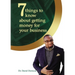 7 Things to Know about Getting Money for Your Business