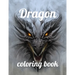Dragon coloring book: A Coloring Book of 35 Unique Stress Relief dragon Coloring Book Designs Paperback