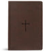 CSB Super Giant Print Reference Bible, Value Edition, Brown Leathertouch