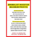 Minimalist Investor Maximum Profits