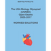 The USA Biology Olympiad (USABO) Open Exams 2005-2017 Worked Solutions